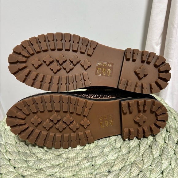 Madewell The Ivy Chelsea Boot in Mini Dot Tan/Black Calf Hair NWOB - Picture 11 of 13